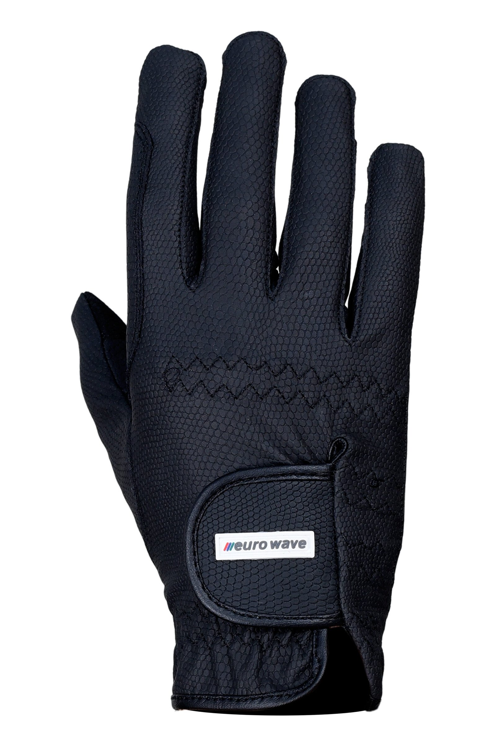 Euro Wave Rein-Grip Pro – Breathable Synthetic Suede Riding Gloves - Image 4